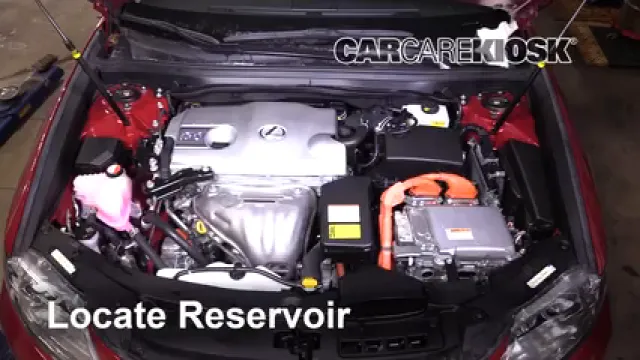 2015 Lexus ES300h 2.5L 4 Cyl. Windshield Washer Fluid Add Fluid